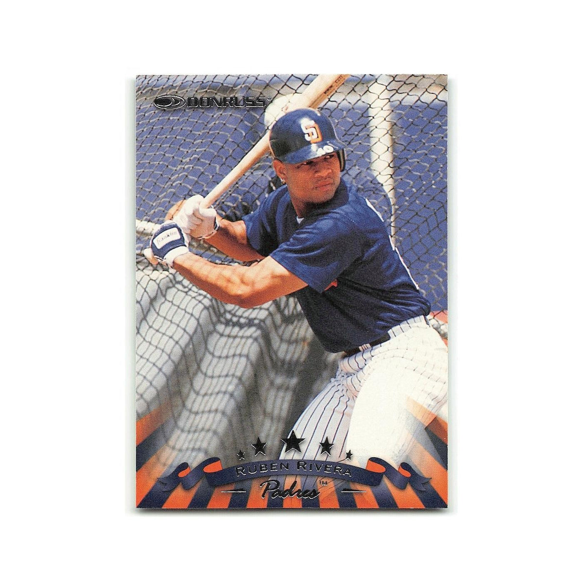 Ruben Rivera 1998 Donruss #143 San Diego Padres Baseball Card NM