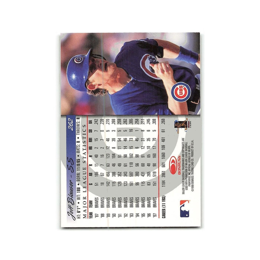 Jeff Blauser 1998 Donruss #262 Chicago Cubs Baseball Card NM