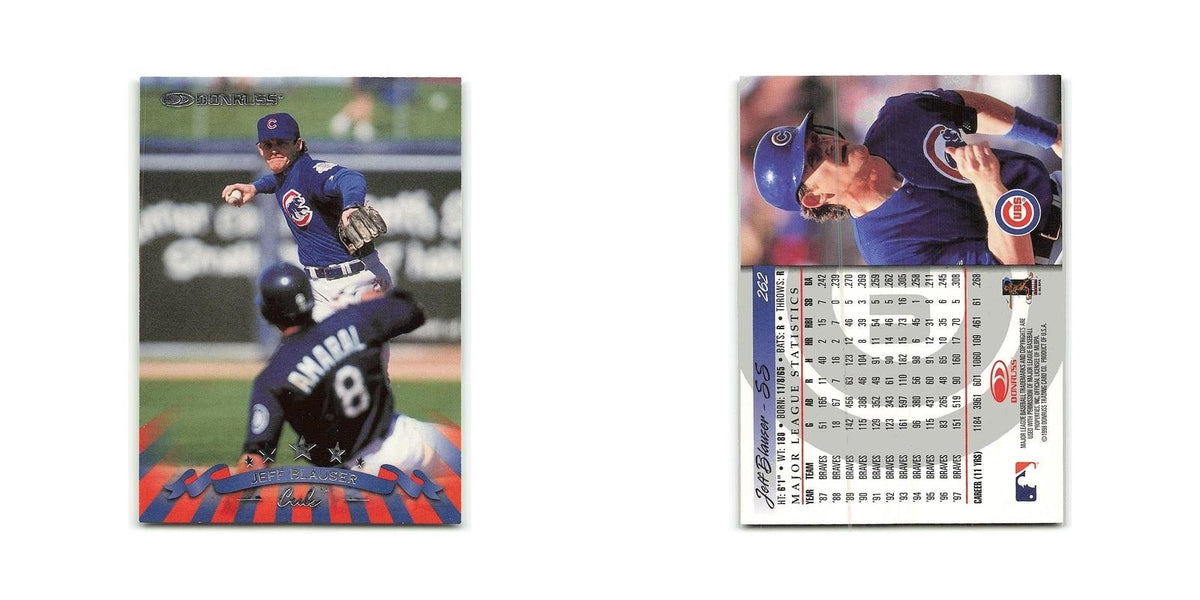 Jeff Blauser 1998 Donruss #262 Chicago Cubs Baseball Card NM