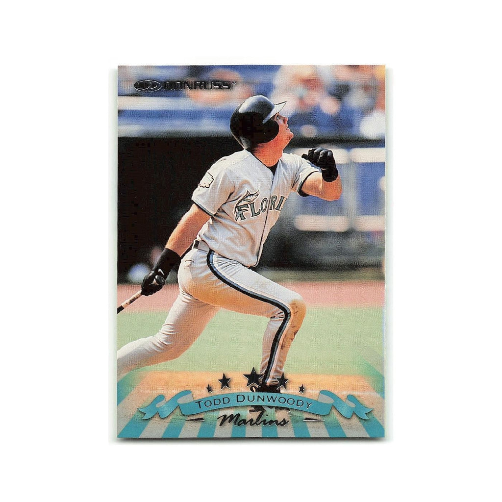 Todd Dunwoody 1998 Donruss #114 Florida Marlins Baseball Card NM