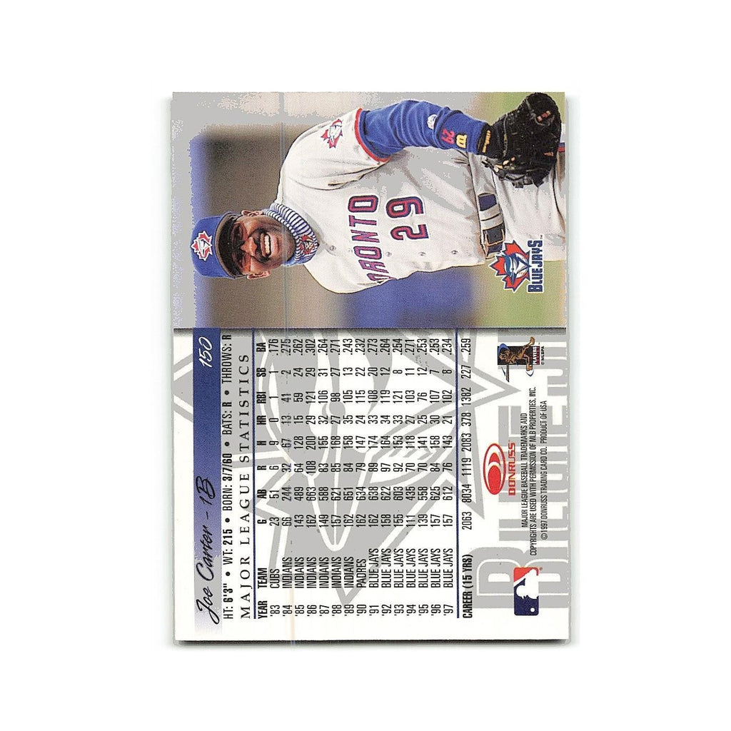 Joe Carter 1998 Donruss #150 Toronto Blue Jays Baseball Card NM