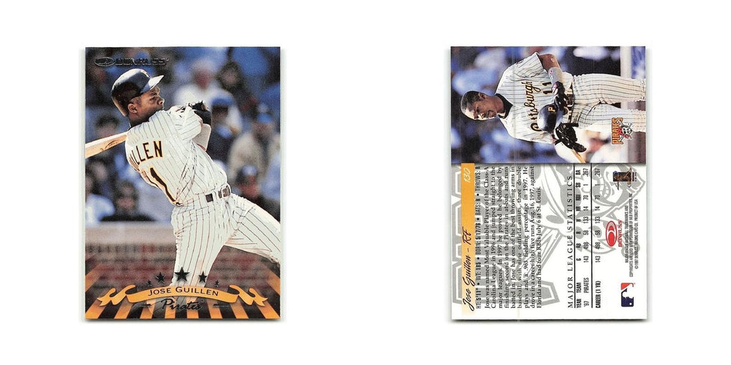 Jose Guillen 1998 Donruss #130 Pittsburgh Pirates Baseball Card NM
