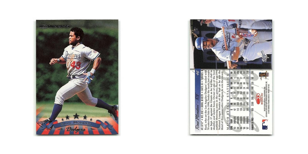 Raul Mondesi 1998 Donruss #46 Los Angeles Dodgers Baseball Card NM
