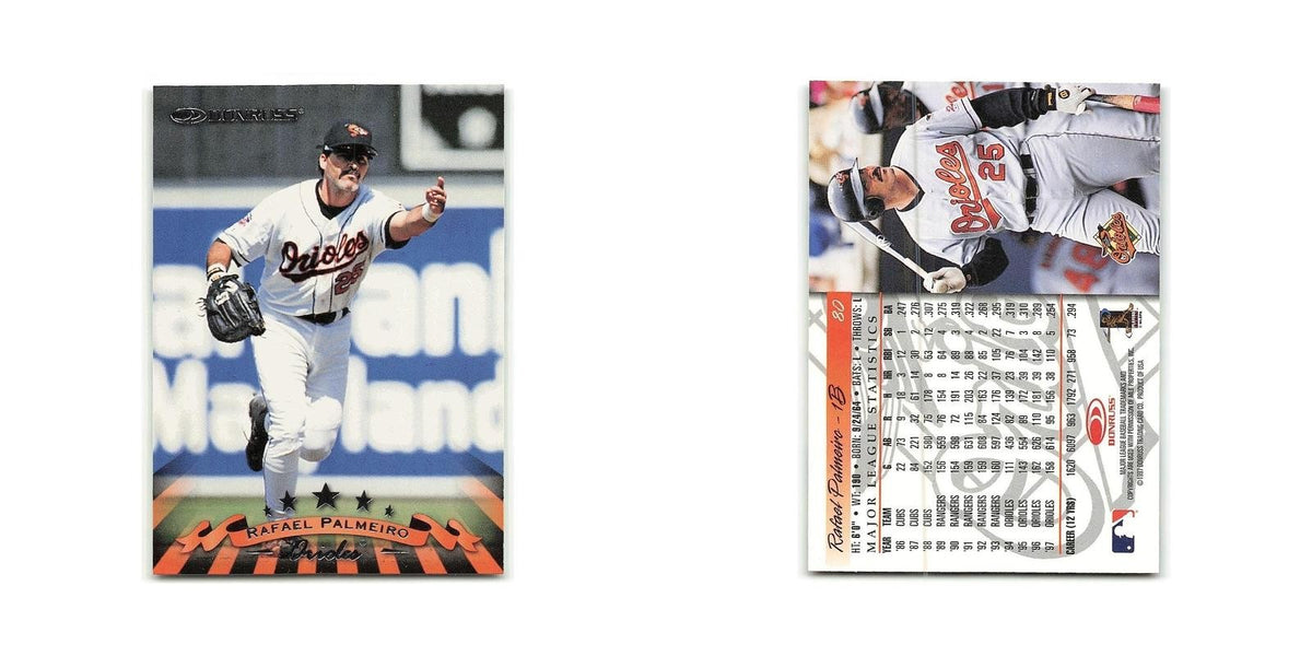 Rafael Palmeiro 1998 Donruss #80 Baltimore Orioles Baseball Card NM
