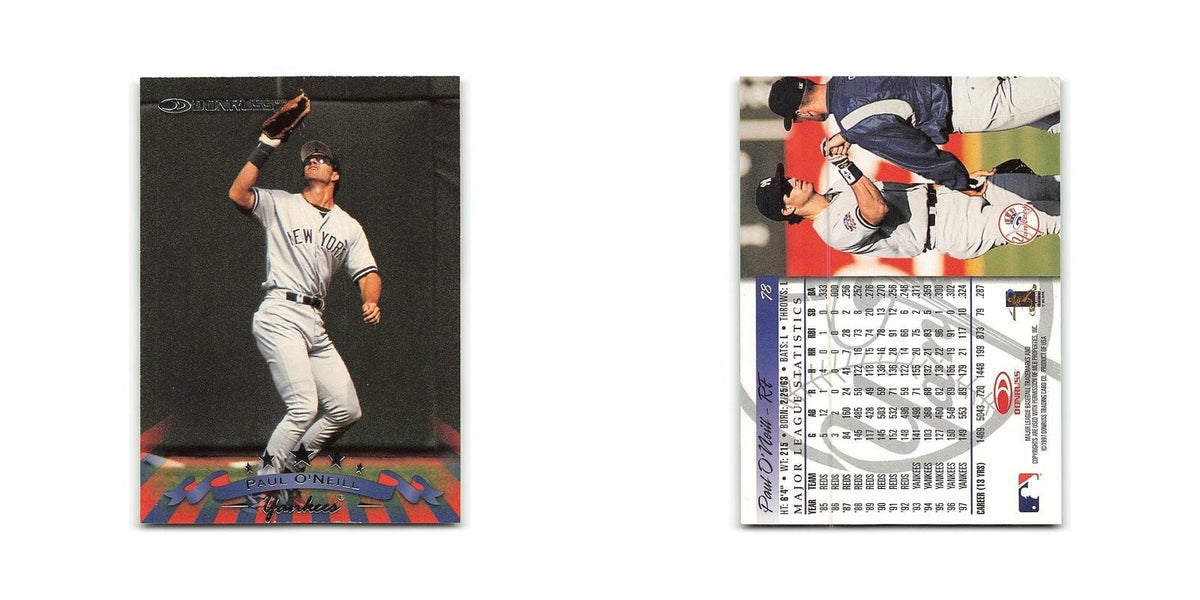 Paul O'Neill 1998 Donruss #78 New York Yankees Baseball Card NM