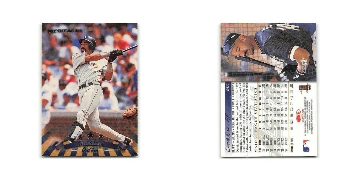 Derek Bell 1998 Donruss #180 Houston Astros Baseball Card NM