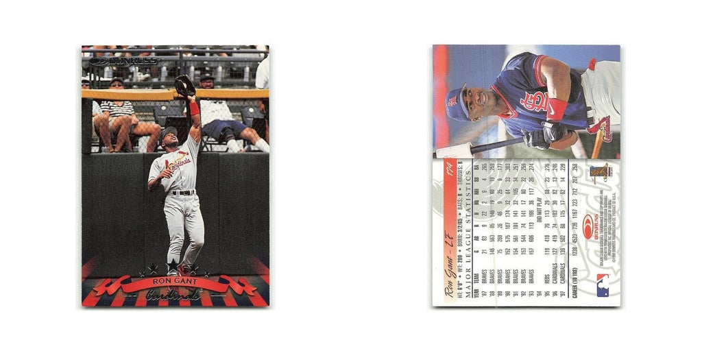 Ron Gant 1998 Donruss #174 St. Louis Cardinals Baseball Card NM