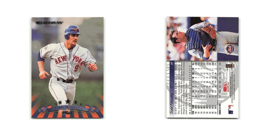 Todd Hundley 1998 Donruss #11 New York Mets Baseball Card NM