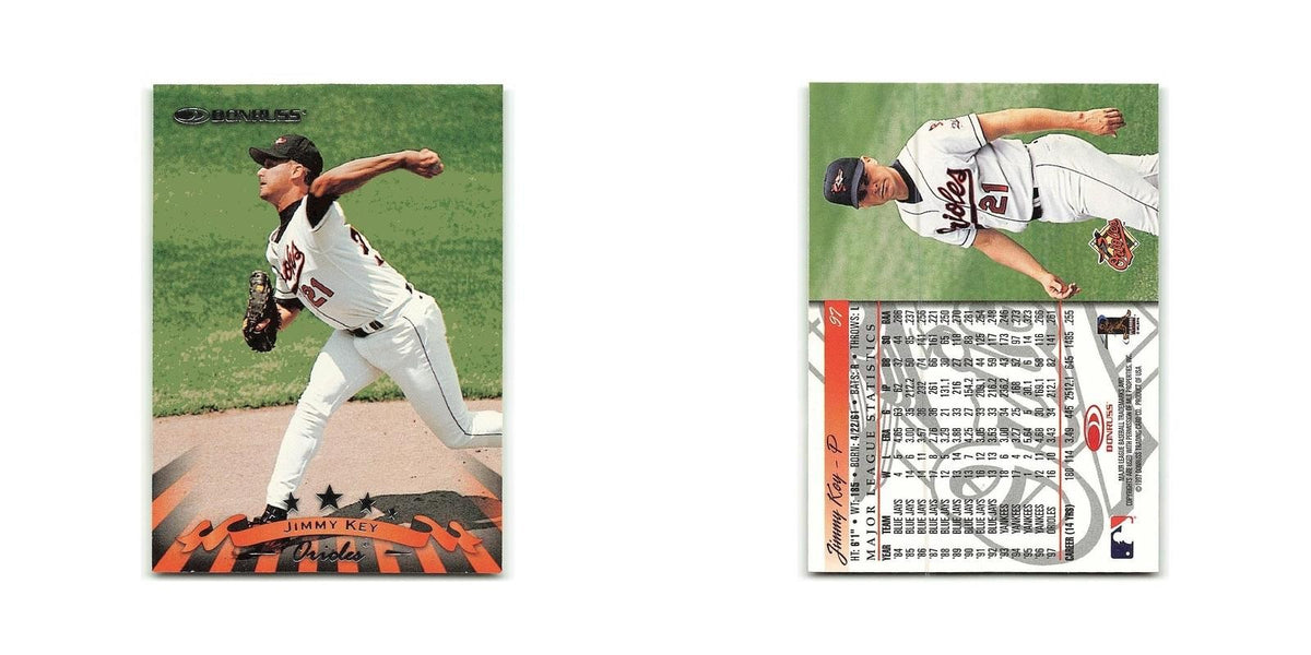 Jimmy Key 1998 Donruss #97 Baltimore Orioles Baseball Card NM