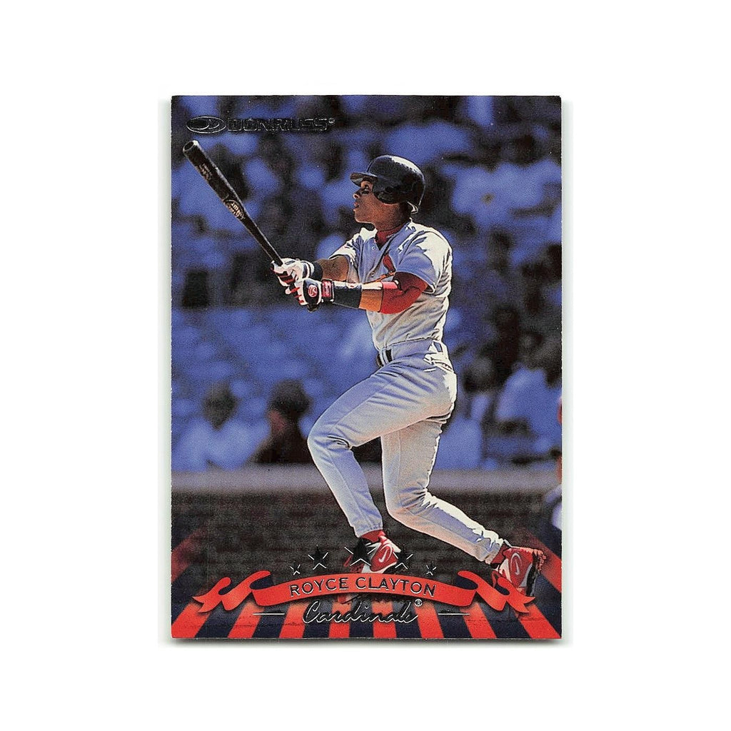 Royce Clayton 1998 Donruss #261 St. Louis Cardinals Baseball Card NM