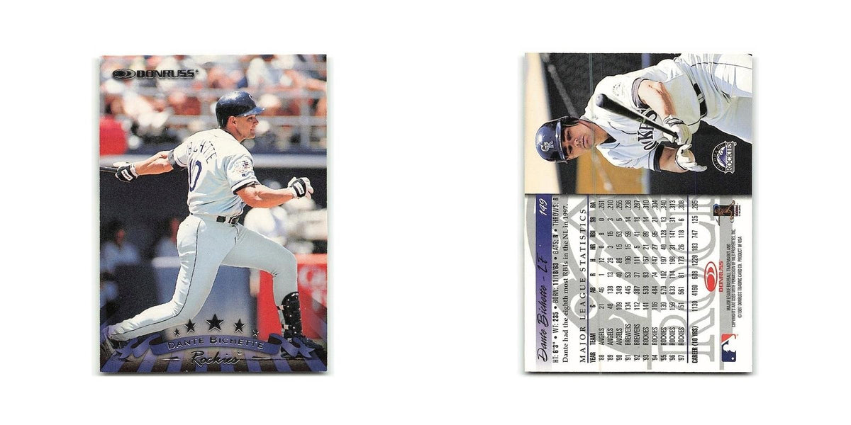 Dante Bichette 1998 Donruss #149 Colorado Rockies Baseball Card NM