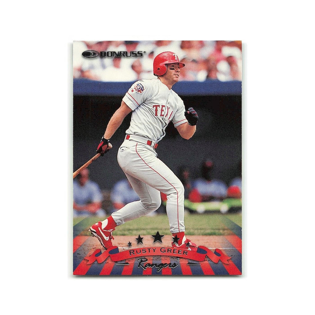 Rusty Greer 1998 Donruss #124 Texas Rangers Baseball Card NM