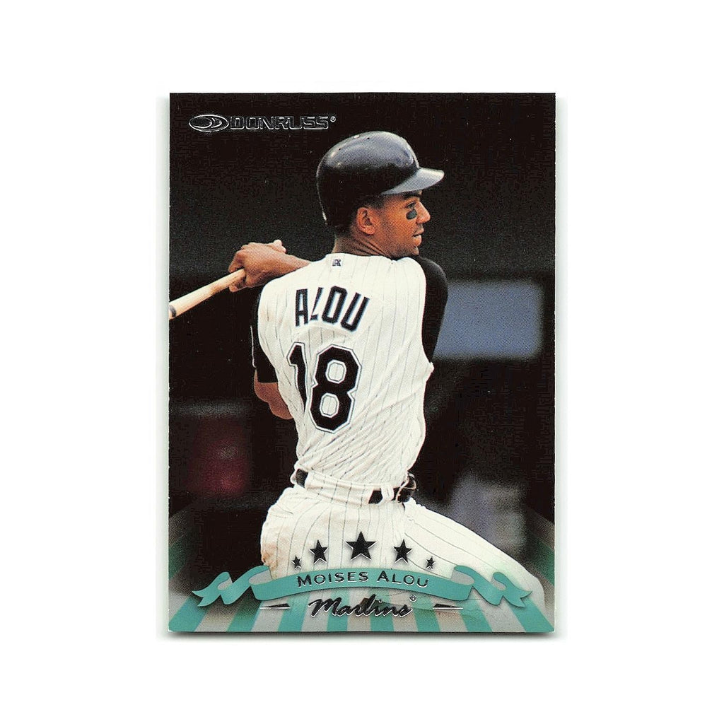 Moises Alou 1998 Donruss #145 Florida Marlins Baseball Card NM