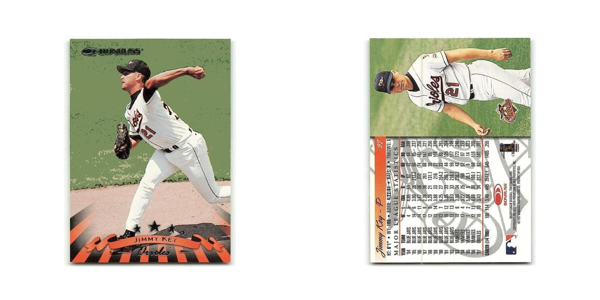 Jimmy Key 1998 Donruss #97 Baltimore Orioles Baseball Card NM