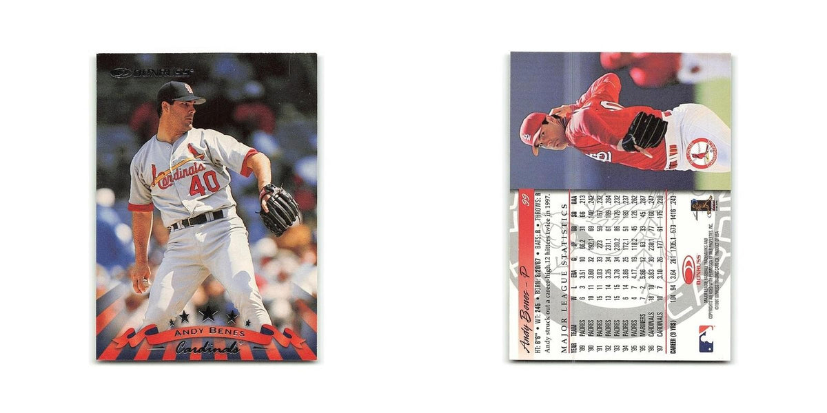Andy Benes 1998 Donruss #99 St. Louis Cardinals Baseball Card NM