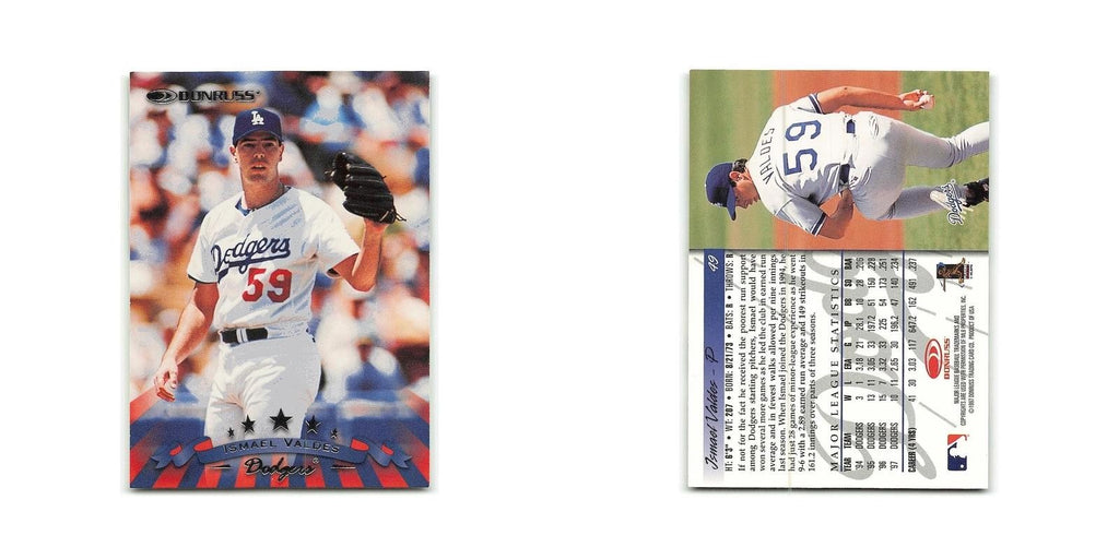 Ismael Valdes 1998 Donruss #49 Los Angeles Dodgers Baseball Card NM