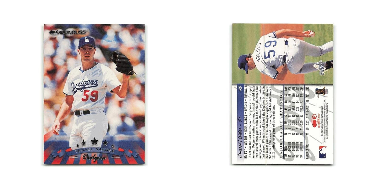 Ismael Valdes 1998 Donruss #49 Los Angeles Dodgers Baseball Card NM
