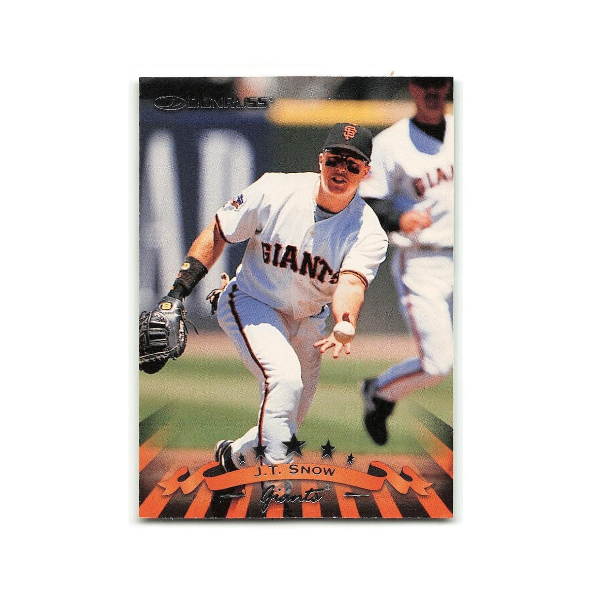 J.T. Snow 1998 Donruss #74 San Francisco Giants Baseball Card NM