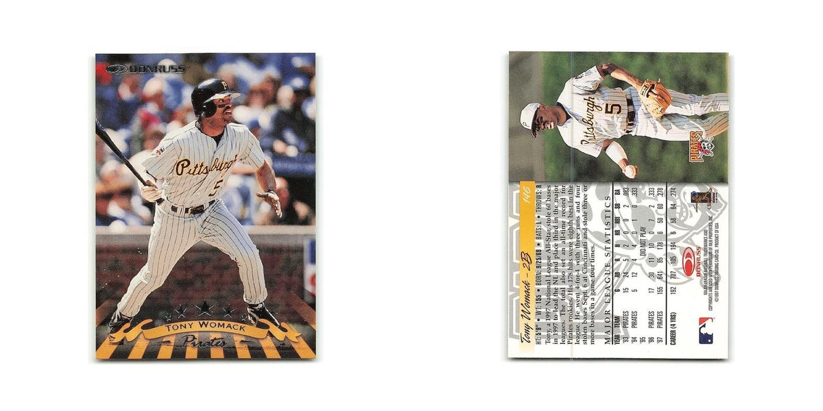 Tony Womack 1998 Donruss #146 Pittsburgh Pirates Baseball Card NM