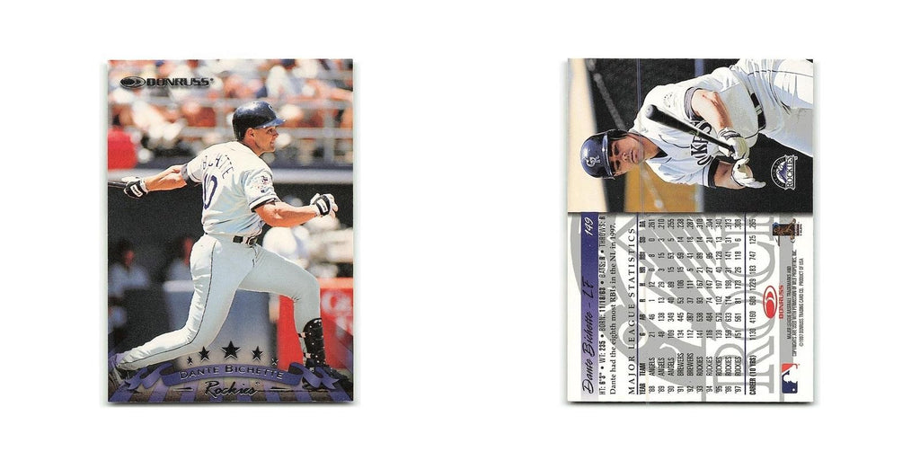 Dante Bichette 1998 Donruss #149 Colorado Rockies Baseball Card NM