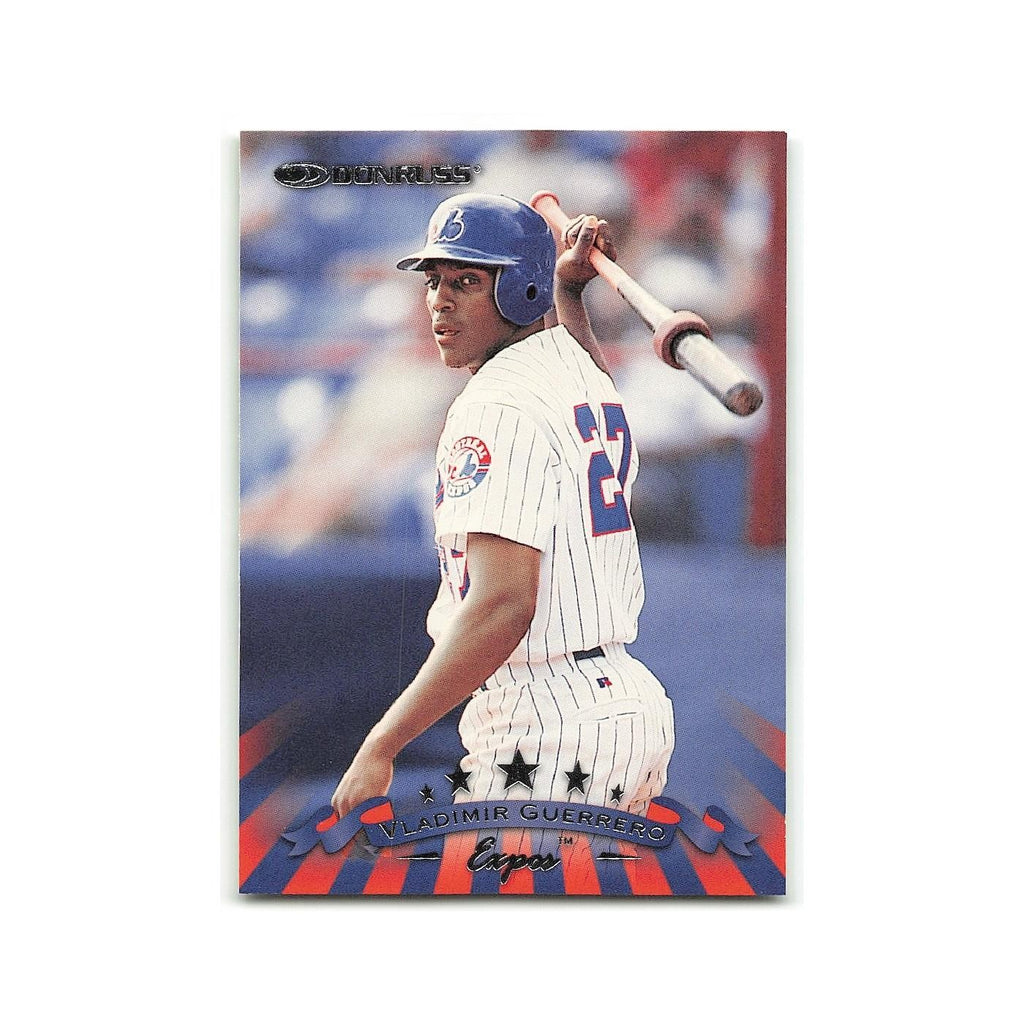 Vladimir Guerrero 1998 Donruss #140 Montreal Expos Baseball Card NM