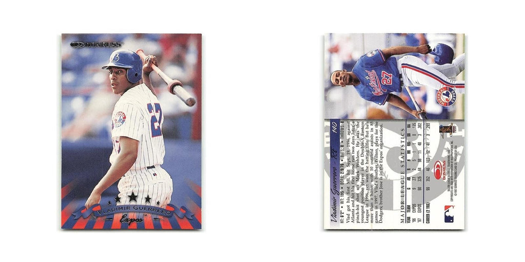 Vladimir Guerrero 1998 Donruss #140 Montreal Expos Baseball Card NM