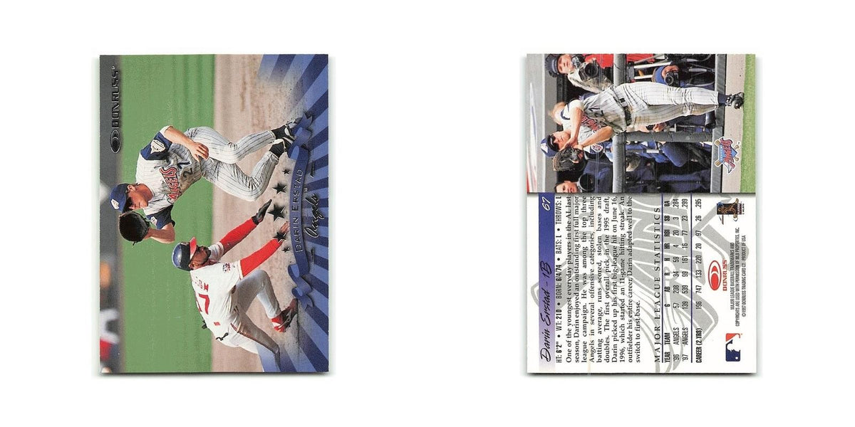 Darin Erstad 1998 Donruss #67 Anaheim Angels Baseball Card NM