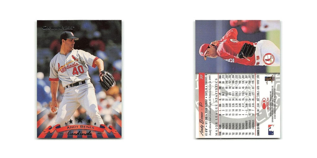 Andy Benes 1998 Donruss #99 St. Louis Cardinals Baseball Card NM