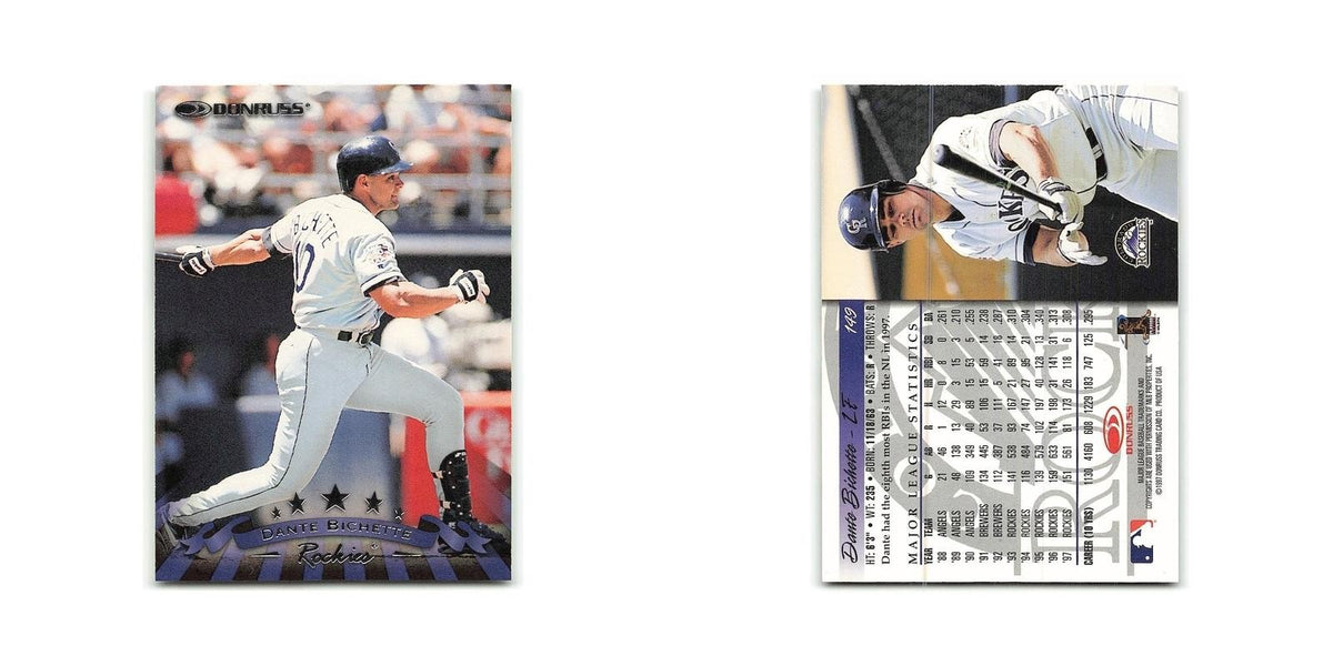 Dante Bichette 1998 Donruss #149 Colorado Rockies Baseball Card NM