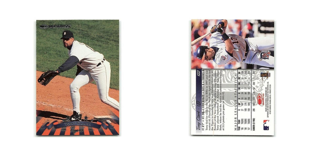 Tony Clark 1998 Donruss #122 Detroit Tigers Baseball Card NM