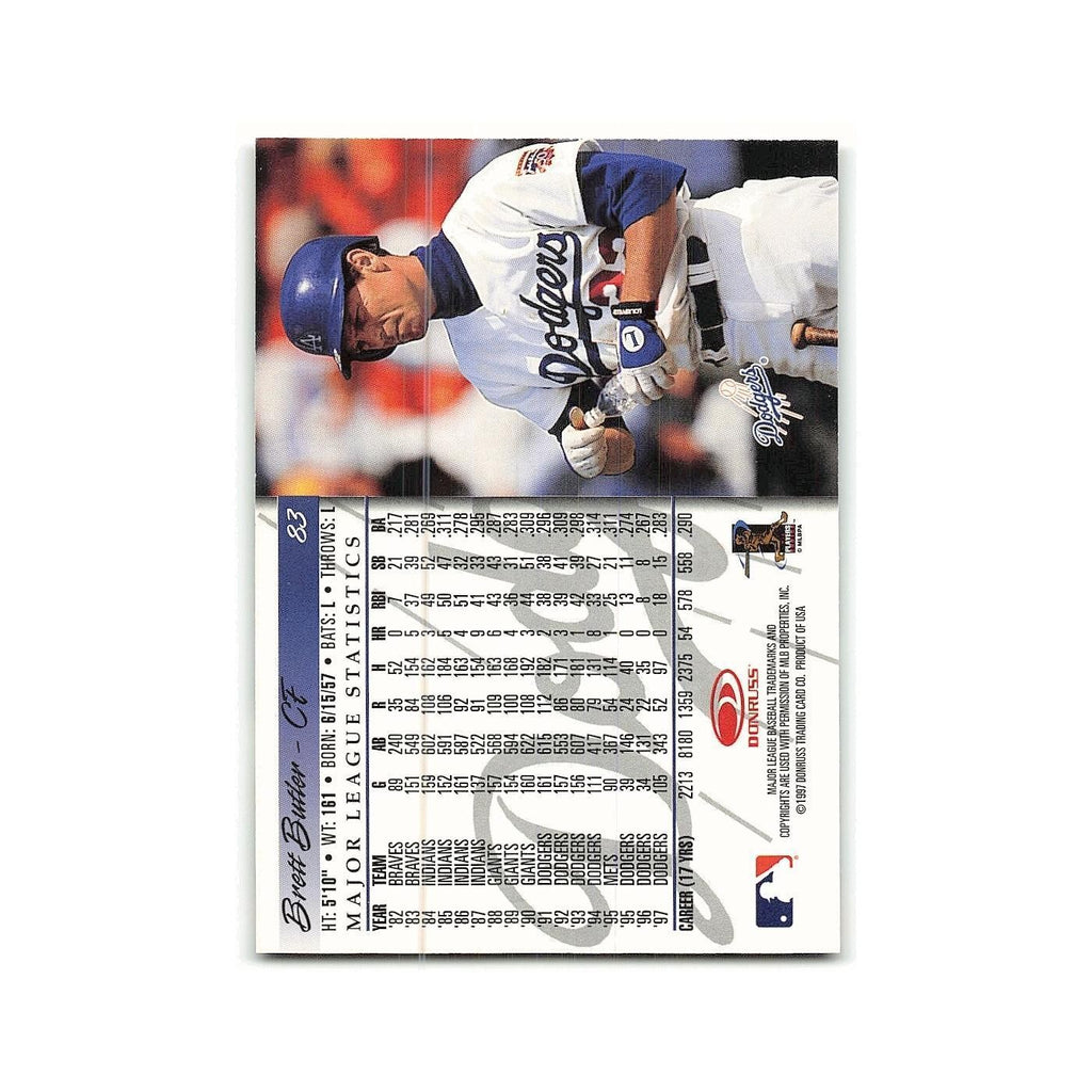 Brett Butler 1998 Donruss #83 Los Angeles Dodgers Baseball Card NM