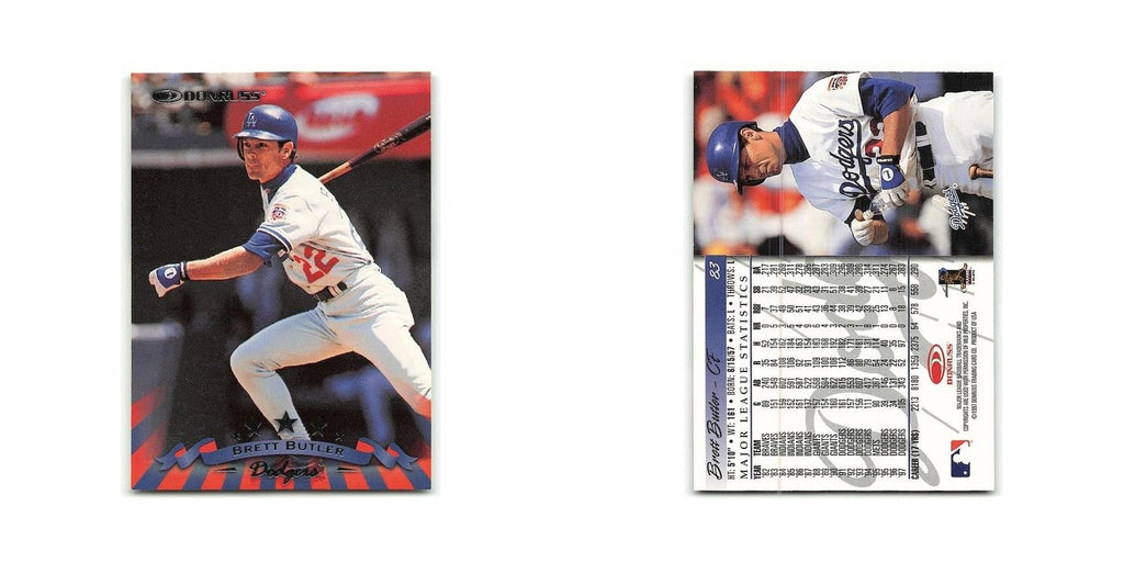 Brett Butler 1998 Donruss #83 Los Angeles Dodgers Baseball Card NM