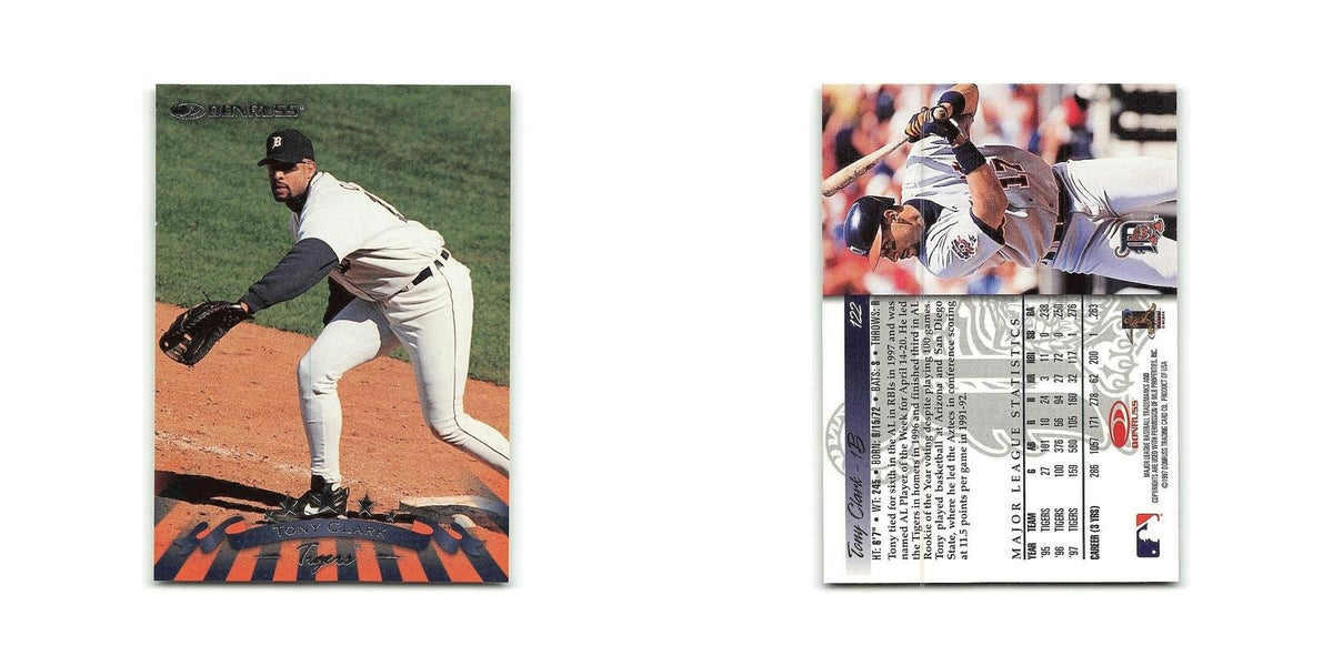 Tony Clark 1998 Donruss #122 Detroit Tigers Baseball Card NM