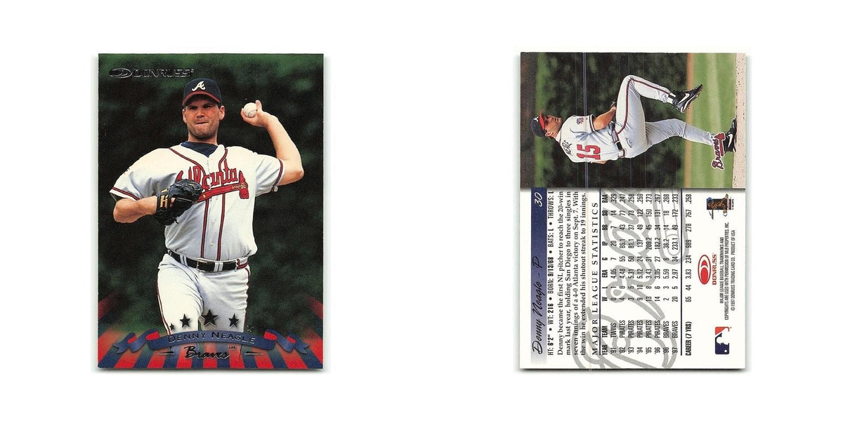 Denny Neagle 1998 Donruss #20 Atlanta Braves Baseball Card NM
