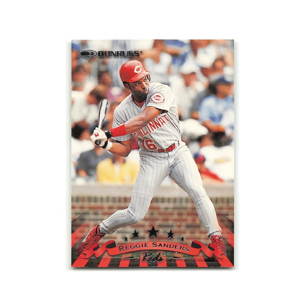 Reggie Sanders 1998 Donruss #75 Cincinnati Reds Baseball Card NM