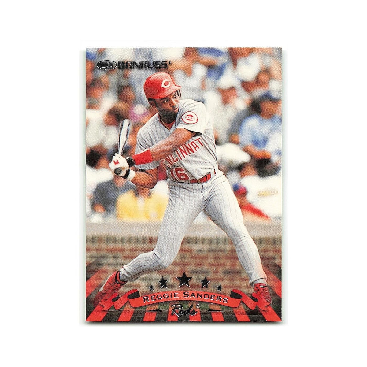 Reggie Sanders 1998 Donruss #75 Cincinnati Reds Baseball Card NM