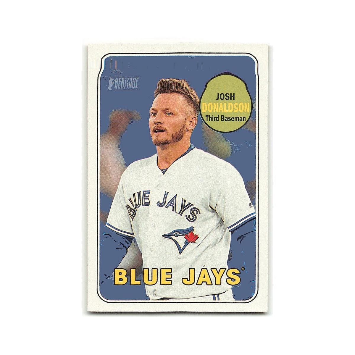 Josh Donaldson 2018 Topps Heritage #91 Toronto Blue Jays Baseball Card NM