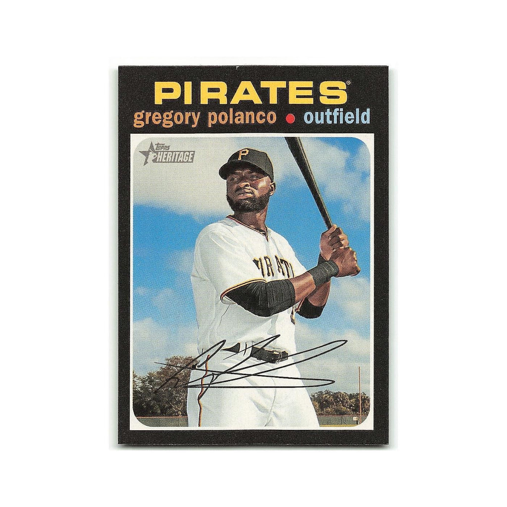 Gregory Polanco 2020 Topps Heritage #273 Pittsburgh Pirates Baseball Card NM