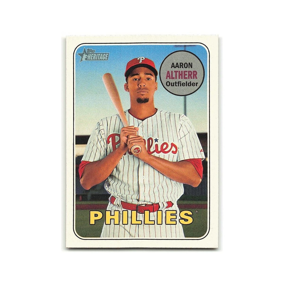 Aaron Altherr 2018 Topps Heritage #329 Philadelphia Phillies Baseball Card NM