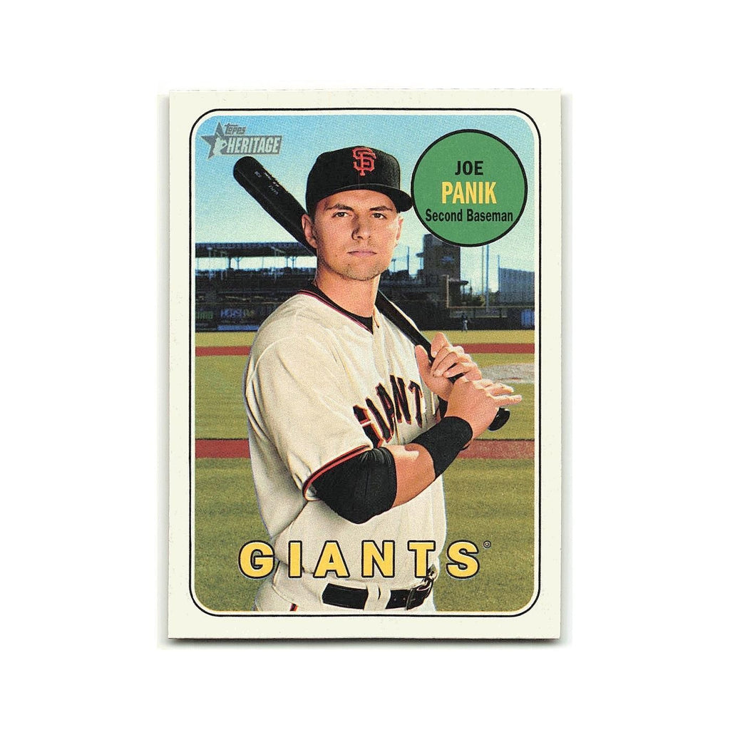 Joe Panik 2018 Topps Heritage #254 San Francisco Giants Baseball Card NM