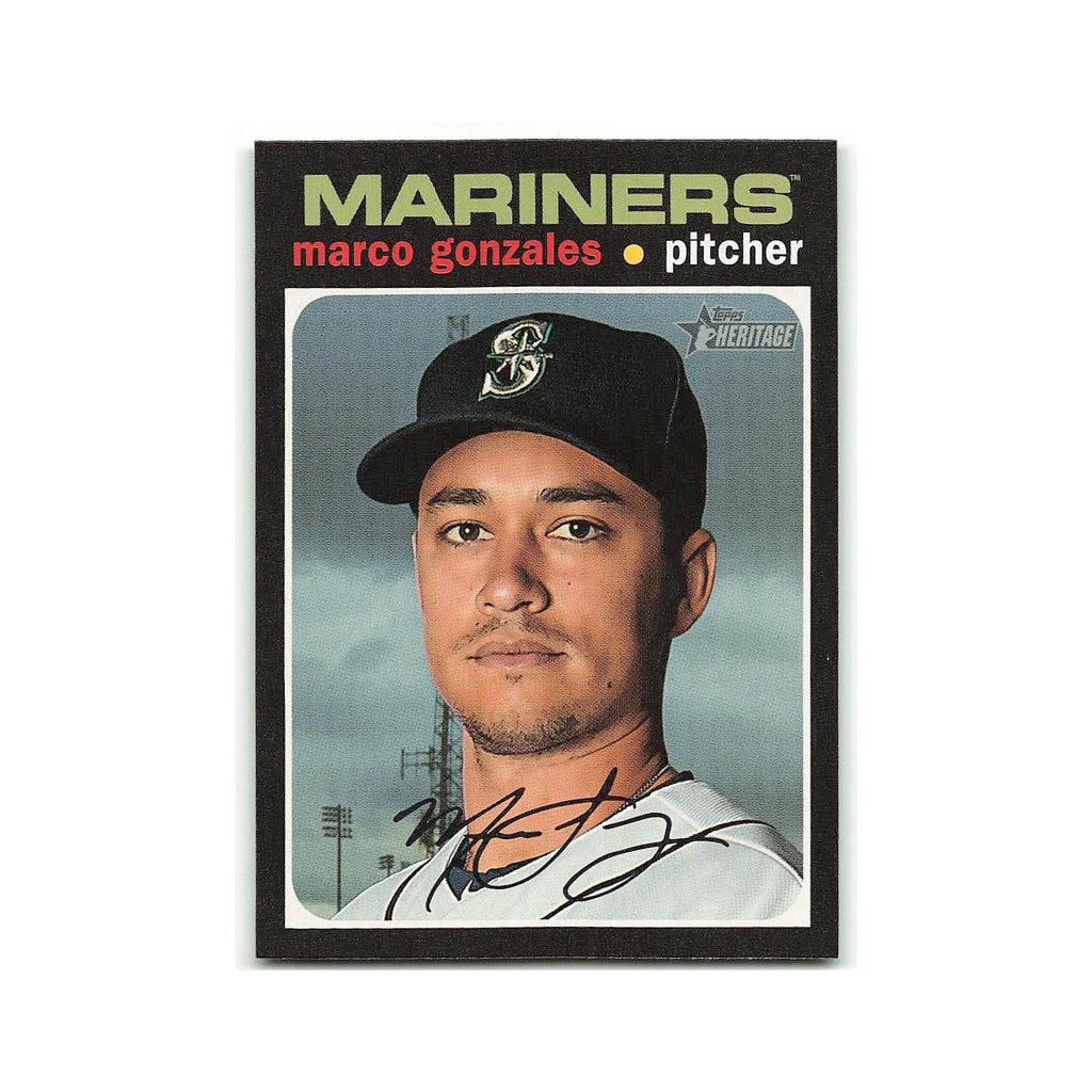 Marco Gonzales 2020 Topps Heritage #94 Seattle Mariners Baseball Card NM