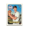 Mike Soroka Rookie 2018 Topps Heritage #657 Atlanta Braves Baseball Card NM