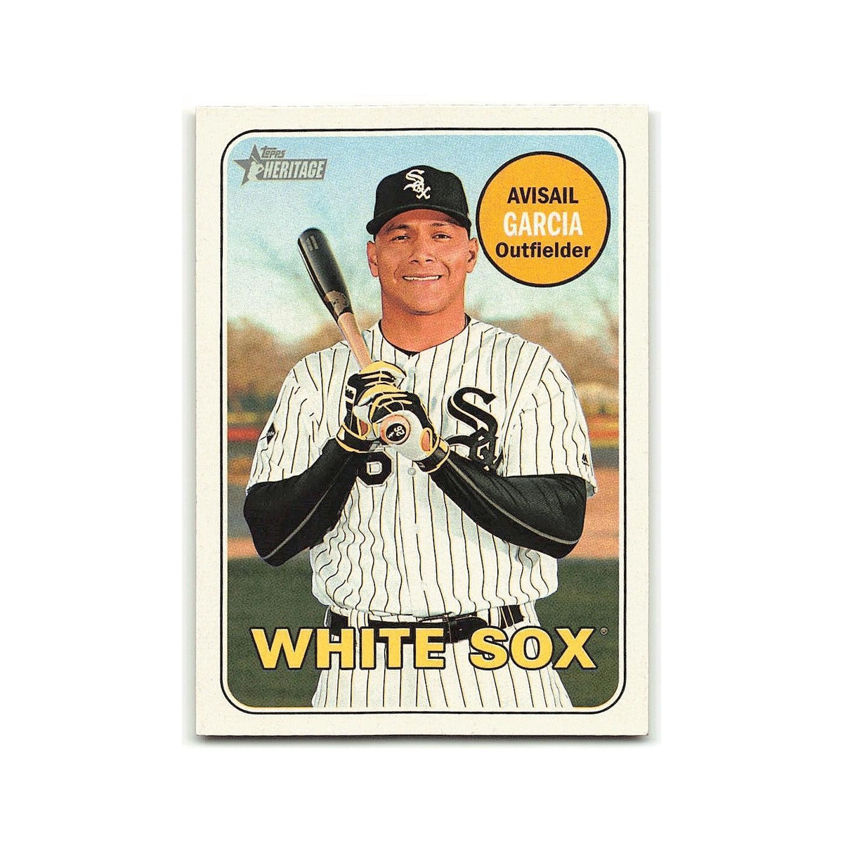 Avisail Garcia 2018 Topps Heritage #328 Chicago White Sox Baseball Card NM