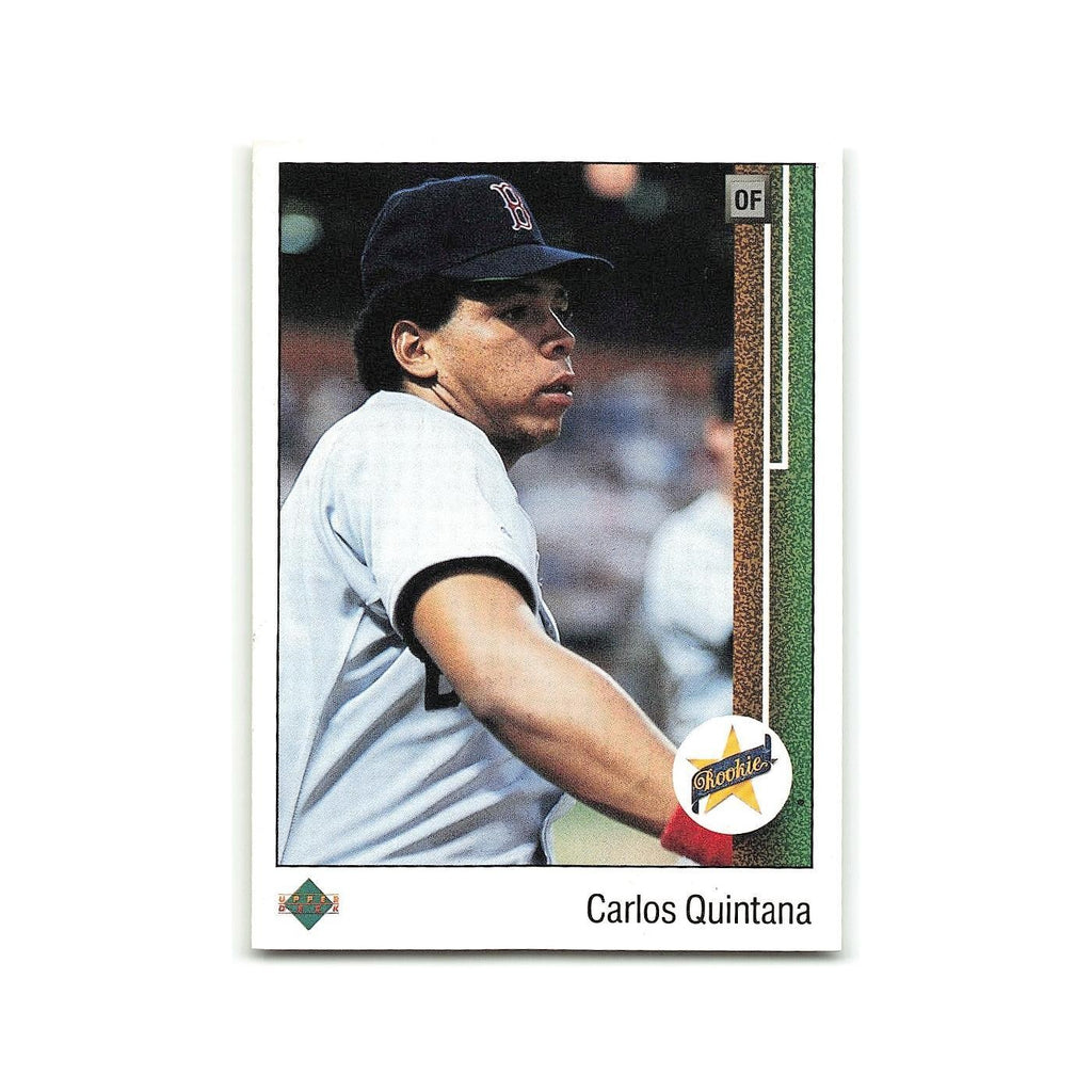 Carlos Quintana Rookie 1989 Upper Deck #26 Boston Red Sox Baseball Card NM