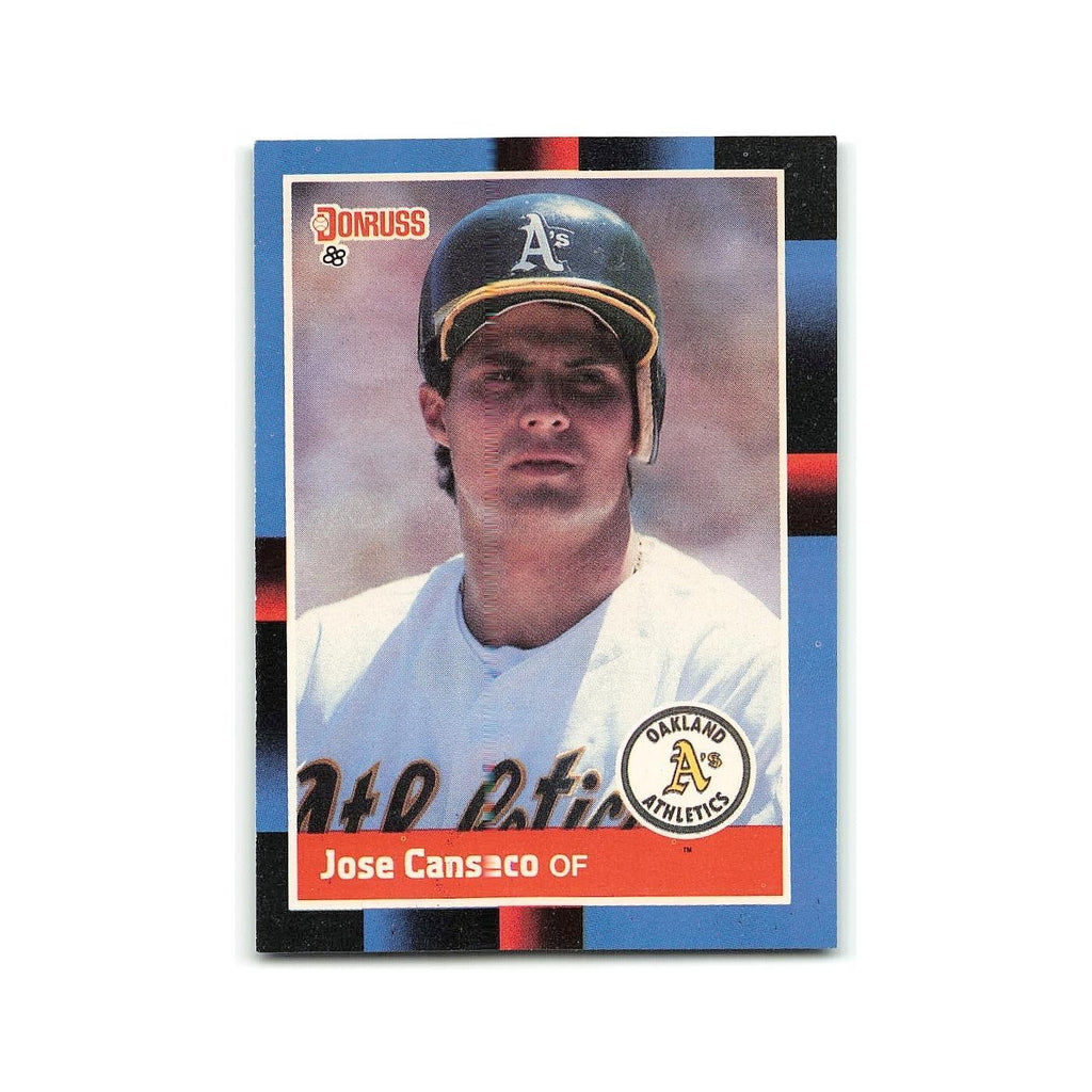 Jose Canseco 1988 Donruss #302 Oakland Athletics Baseball Card NM