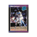 Mike Harkey Rookie 1989 Donruss #43 Chicago Cubs Baseball Card NM