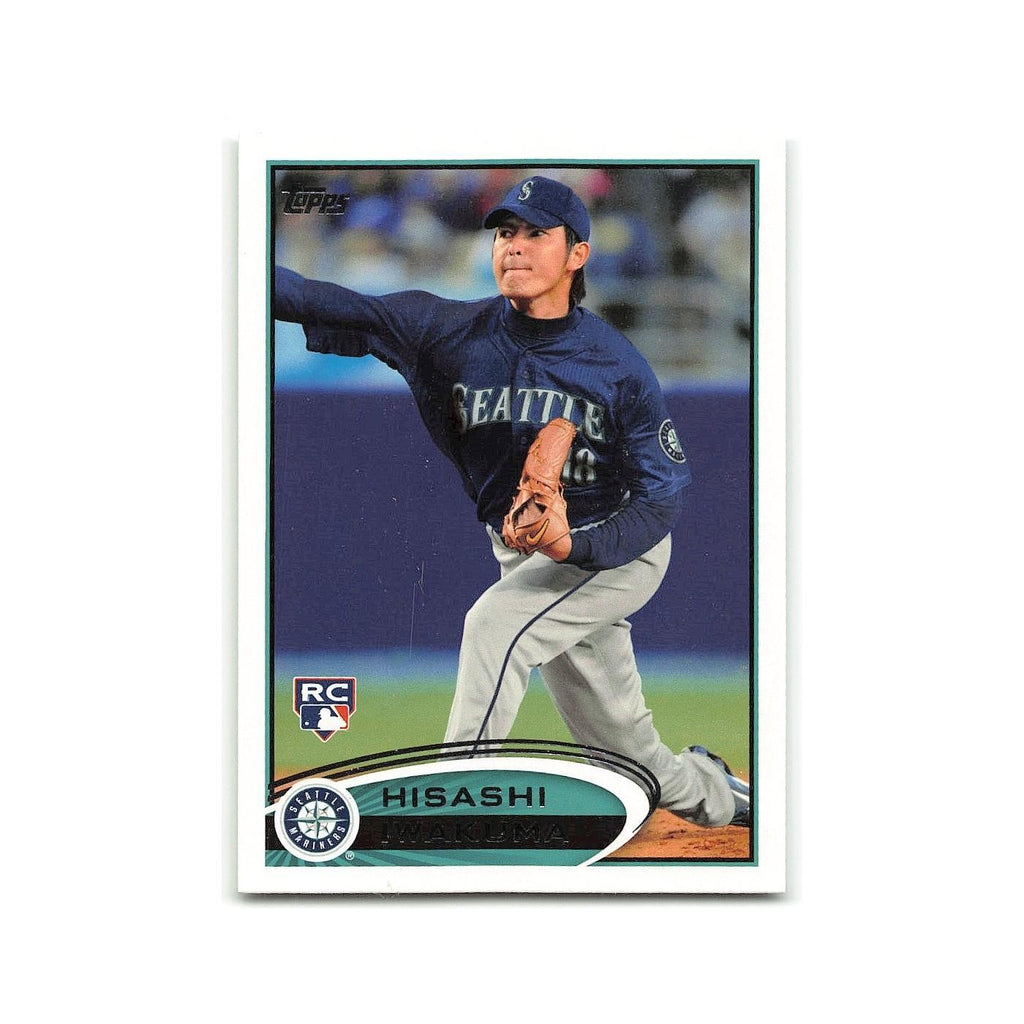 Hisashi Iwakuma Rookie 2012 Topps #484 Seattle Mariners Baseball Card NM