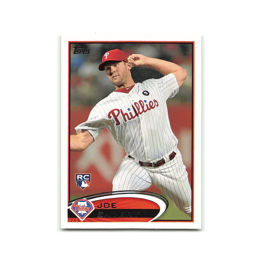 Joe Savery Rookie 2012 Topps #464 Philadelphia Phillies Baseball Card NM