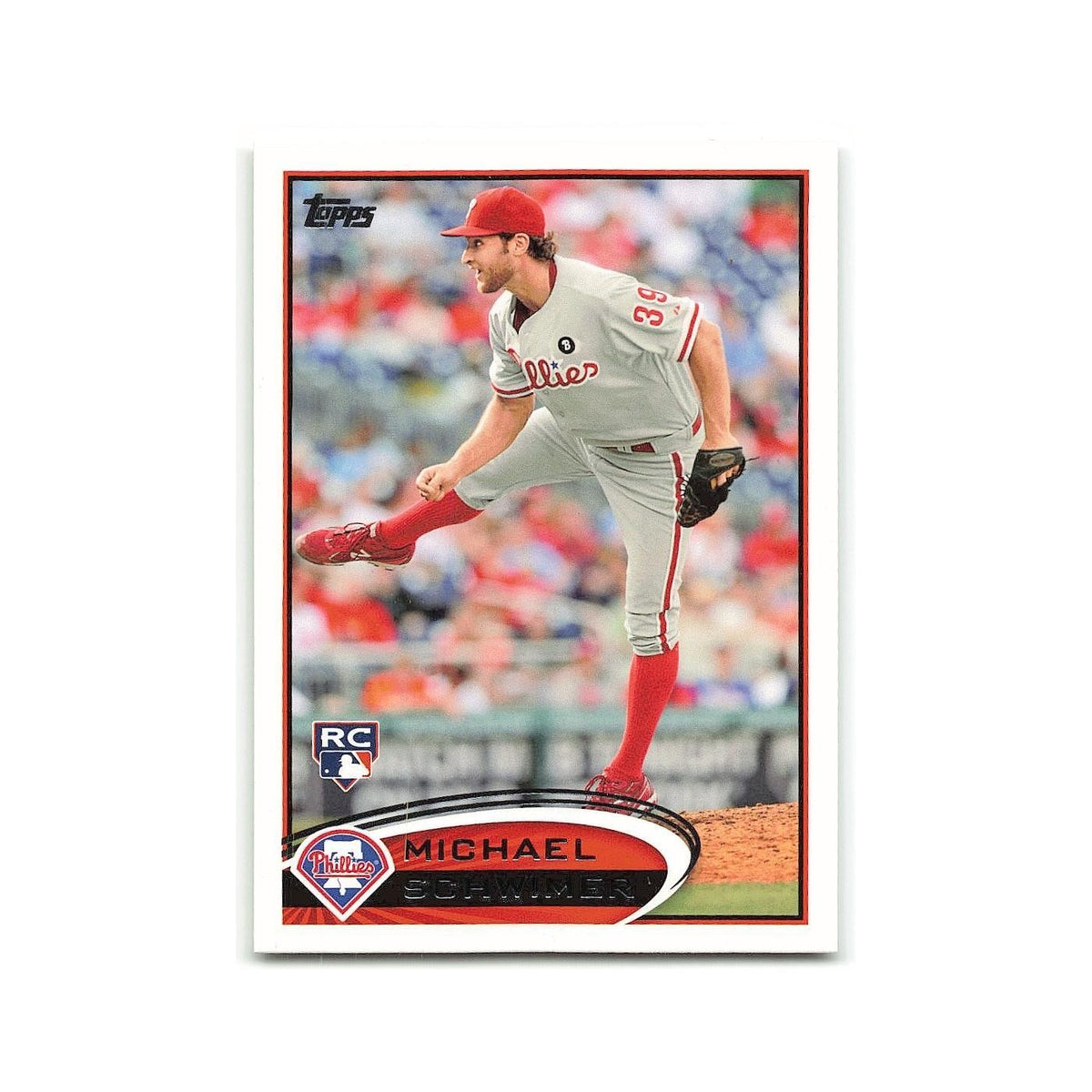Michael Schwimer Rookie 2012 Topps #465 Philadelphia Phillies Baseball Card NM