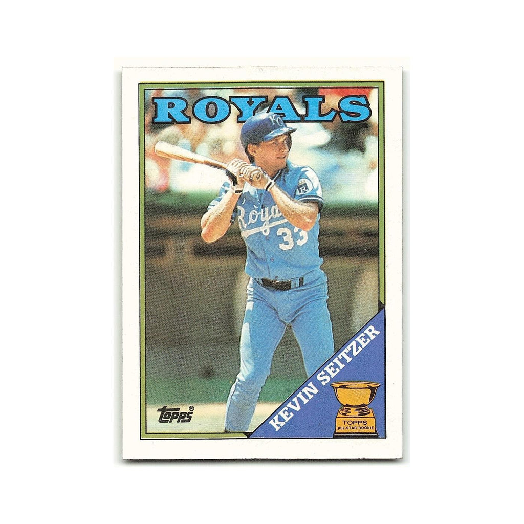 Kevin Seitzer Gold Cup 1988 Topps #275 Kansas City Royals Baseball Card NM